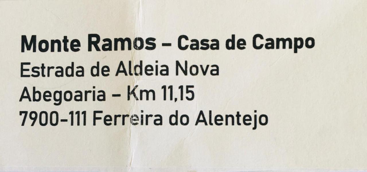 Pensjonat Monte Ramos Ferreira Do Alentejo Zewnętrze zdjęcie